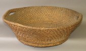 LARGE TWO-HANDLED COILED RYE S