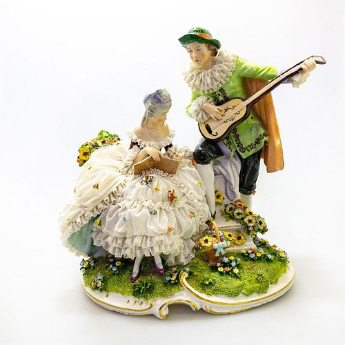 LARGE UNTERWEISSBACH FIGURAL GROUP,