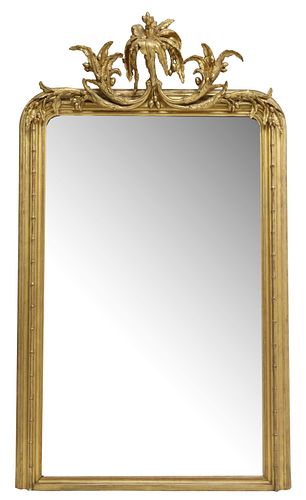LARGE UNUSUAL FRENCH GILTWOOD