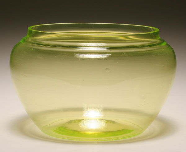 Large Vaseline fishbowl.