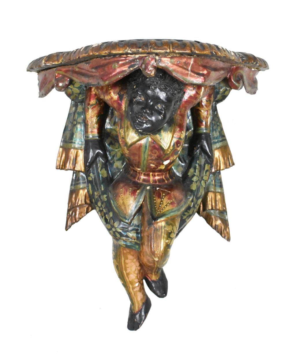LARGE VENETIAN CARVED WOOD