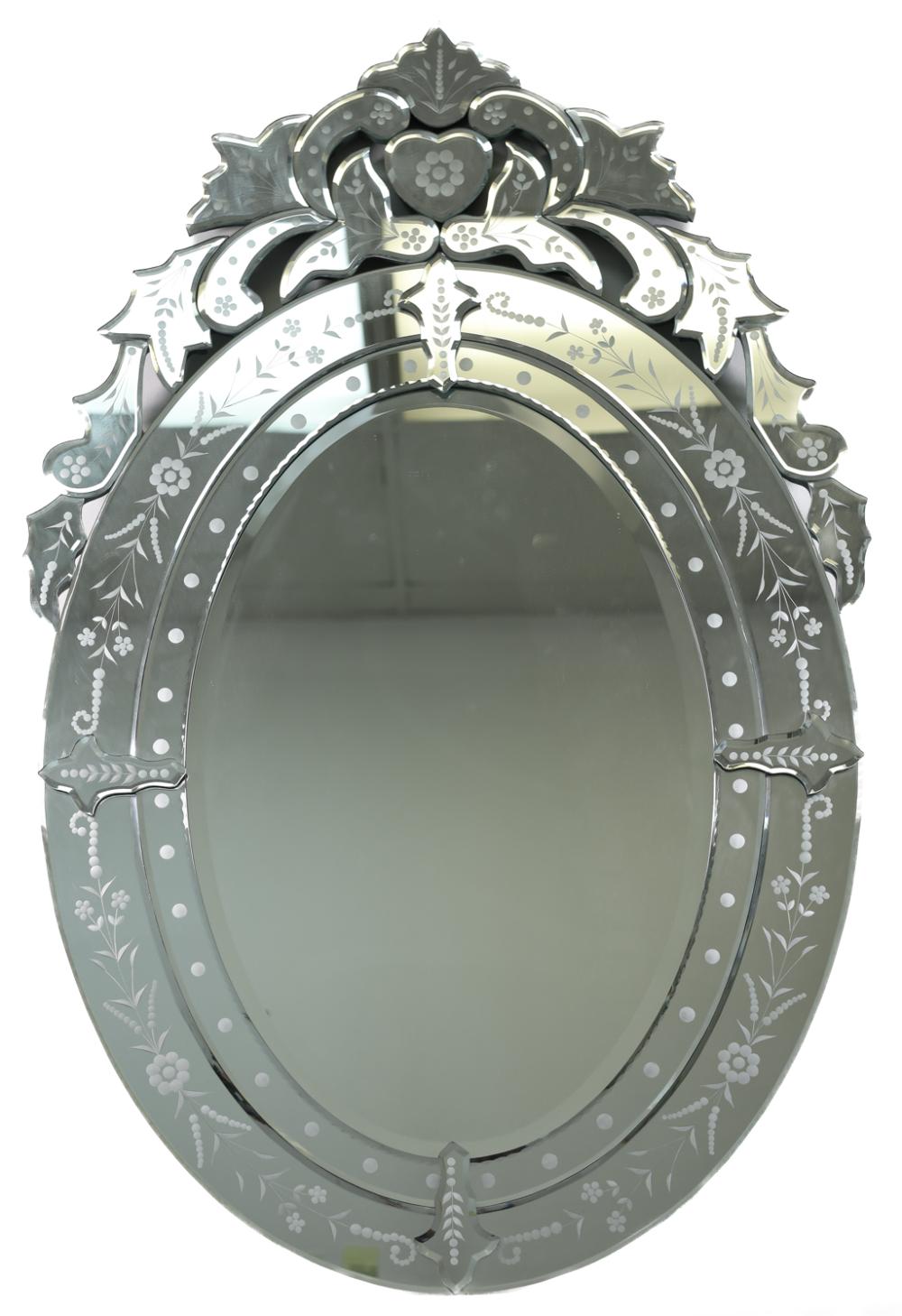 LARGE VENETIAN GLASS WALL