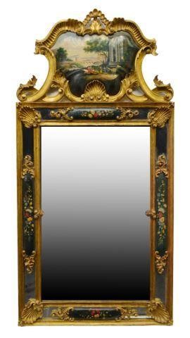 LARGE VENETIAN PARCEL GILT &
