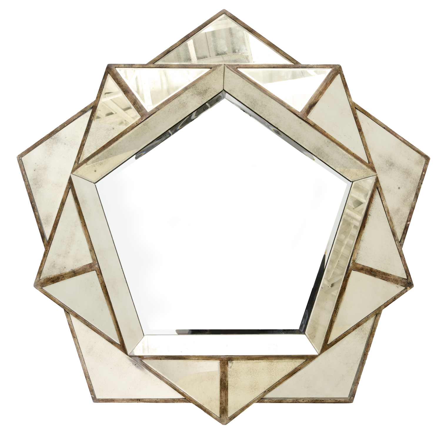 LARGE VENETIAN STYLE POLYGONAL WALL