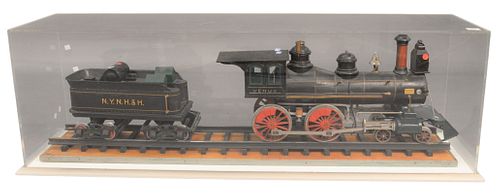 LARGE VENUS TRAIN ENGINE AND TENDER