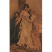 Large Victorian allegorical pr