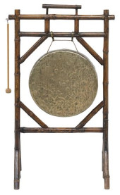 LARGE VICTORIAN BAMBOO FRAME D