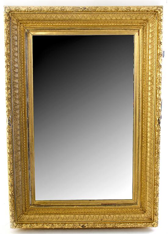 Large Victorian giltwood and