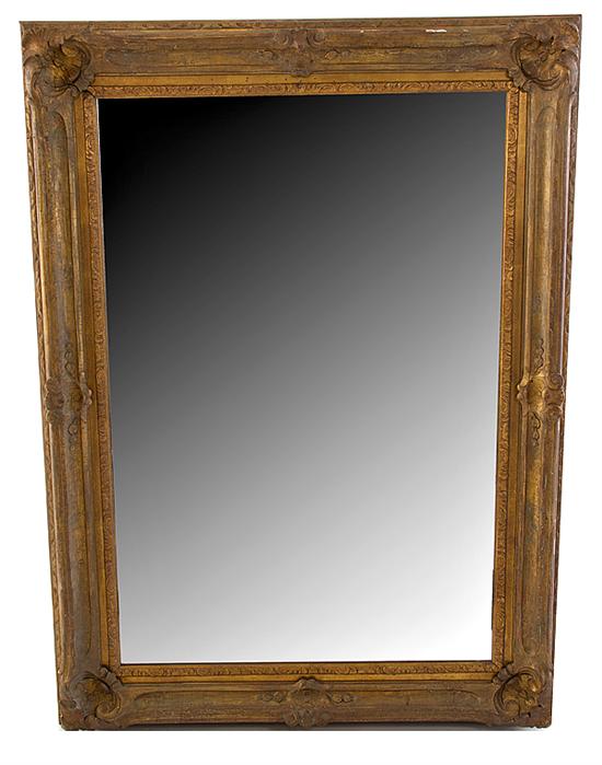 Large Victorian giltwood and