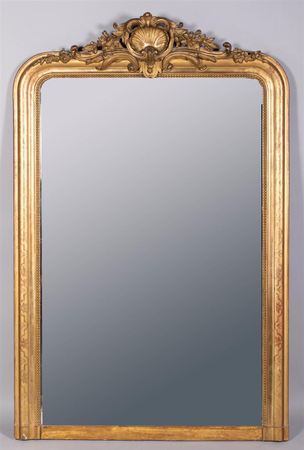 LARGE VICTORIAN GILTWOOD PIER
