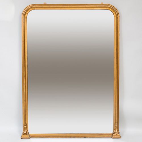 LARGE VICTORIAN OIL GILDED
