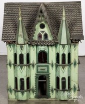 LARGE VICTORIAN PAINTED HOUSE