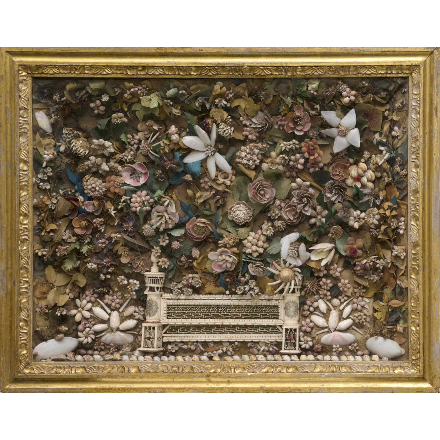 LARGE VICTORIAN SHELL-WORK