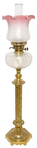 LARGE VICTORIAN TABLETOP BRASS