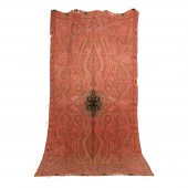 LARGE VICTORIAN WOOL PAISLEY S