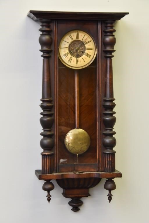 Large Vienna Regulator wall clock