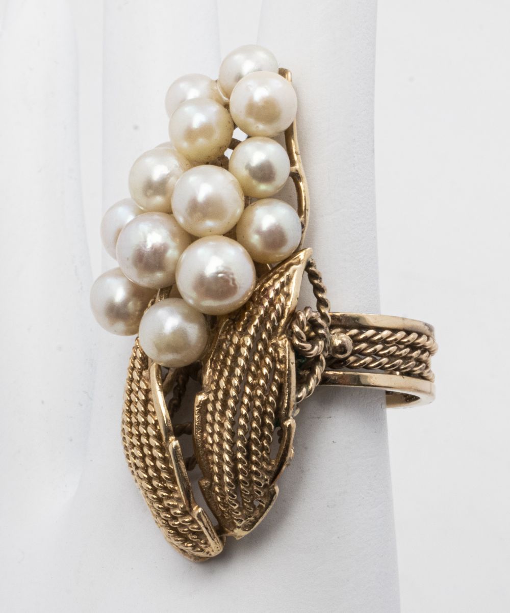 LARGE VINTAGE 14K YELLOW GOLD