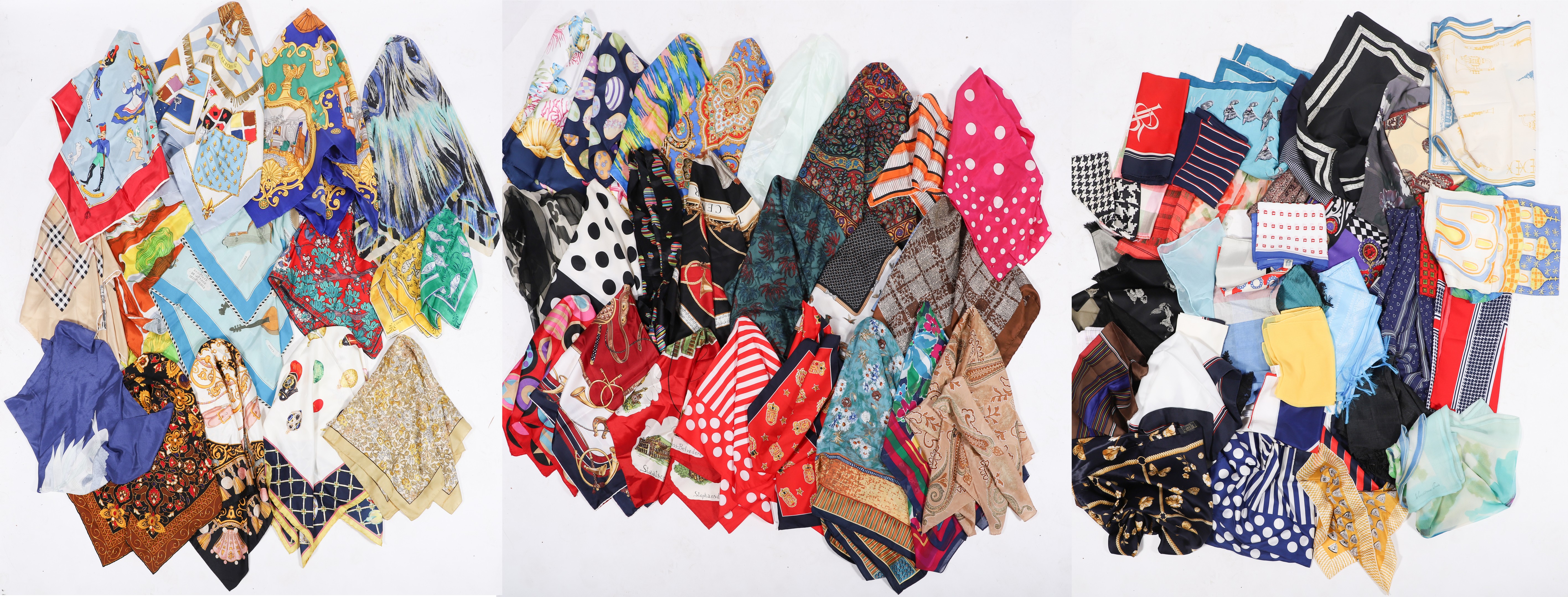 Large vintage and designer scarf