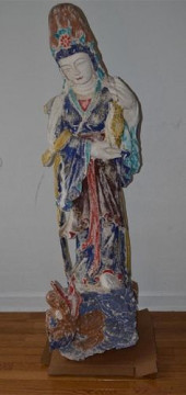 LARGE VINTAGE CHINESE QUAN YIN