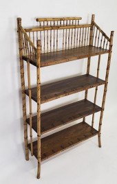 LARGE VINTAGE ENGLISH BAMBOO F