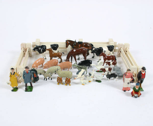 Large vintage English farm