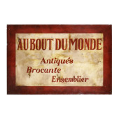 LARGE VINTAGE FRENCH ANTIQUE D