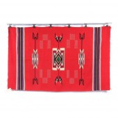 LARGE VINTAGE MEXICAN SERAPE W