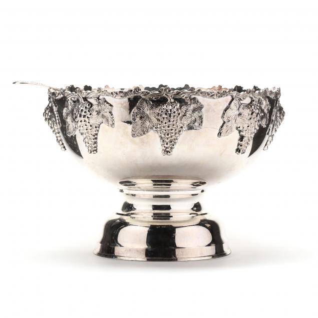 LARGE VINTAGE SILVERPLATE PUNCH