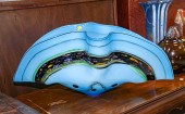 LARGE VIZGLASS HAND BLOWN ART