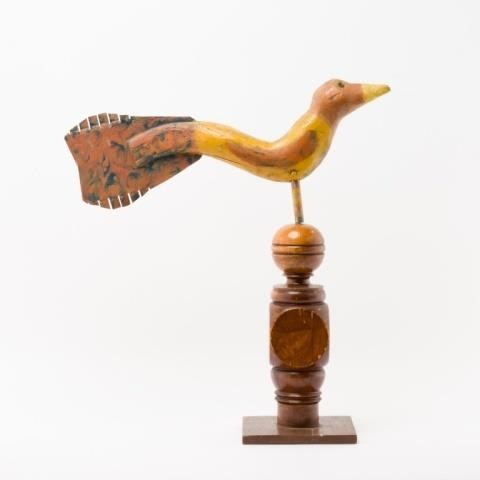 LARGE WEATHERVANE BIRD, E. RENTZ