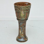 LARGE WELLER FOREST POTTERY JA