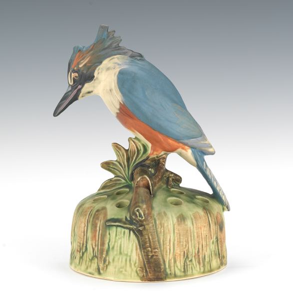 LARGE WELLER KINGFISHER FLOWER FROG