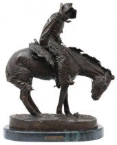 LARGE WESTERN BRONZE THE NORTH