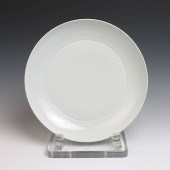 LARGE WHITE GLAZED ANHUA DRAGO