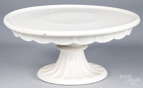 LARGE WHITE IRONSTONE CAKE
