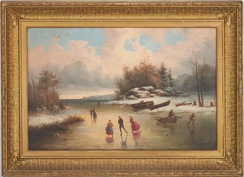 LARGE WILLIAM FRERICHS O/C