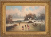 LARGE WILLIAM FRERICHS O/C PAI