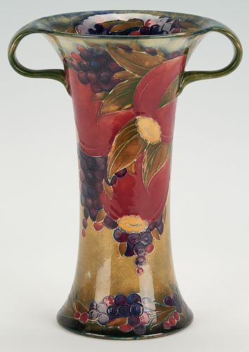 LARGE WILLIAM MOORCROFT SIGNED