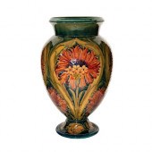 LARGE WILLIAM MOORCROFT VASE,