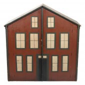 LARGE WOODEN DOLLHOUSE EARLY 2