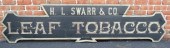 LARGE WOODEN TRADE ADVERTISING