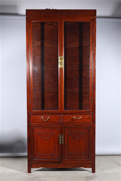 Large wooden triangular corner