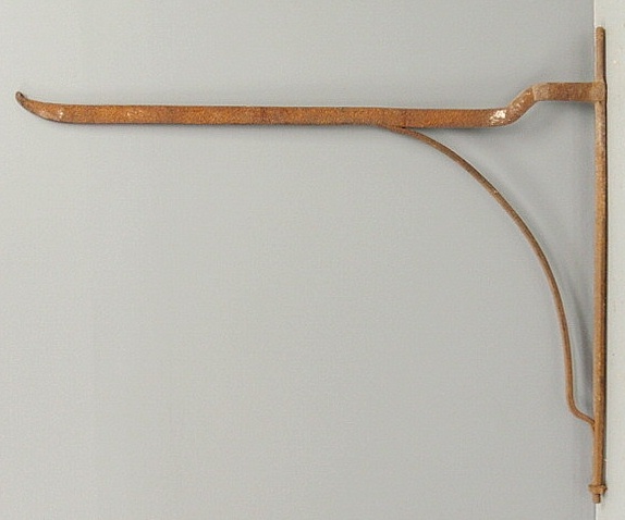 Large wrought iron American