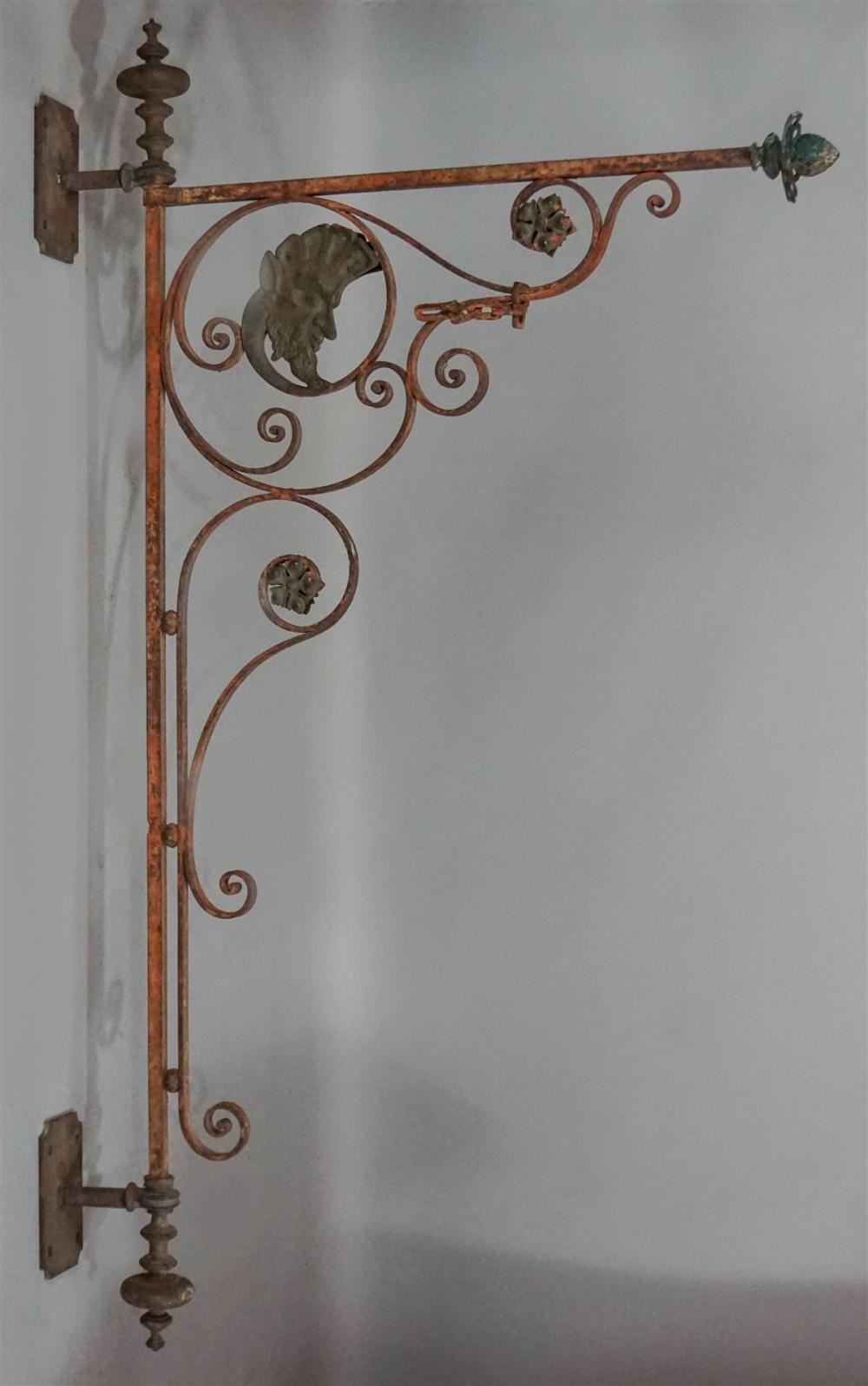 LARGE WROUGHT IRON BRACKETLARGE