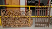 LARGE WROUGHT IRON ESTATE GATE