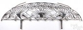 LARGE WROUGHT IRON GATE ARCHLa