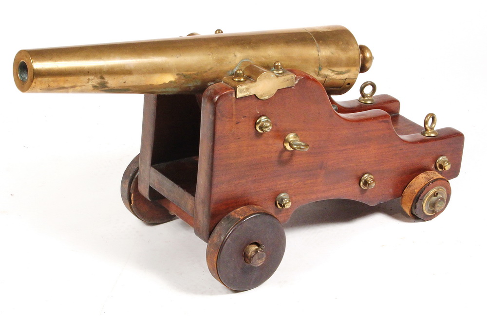 LARGE YACHT CANNON - Large Bronze