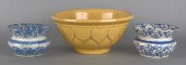 Large yelloware mixed bowl 6 1