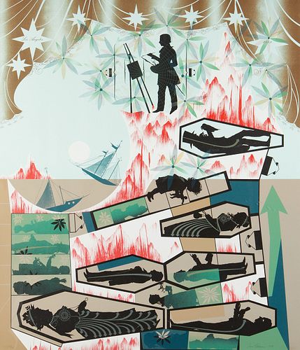 LARI PITTMAN LITHOGRAPH "THIS