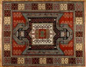 LARISTAN KEYHOLE KAZAK RUGLari